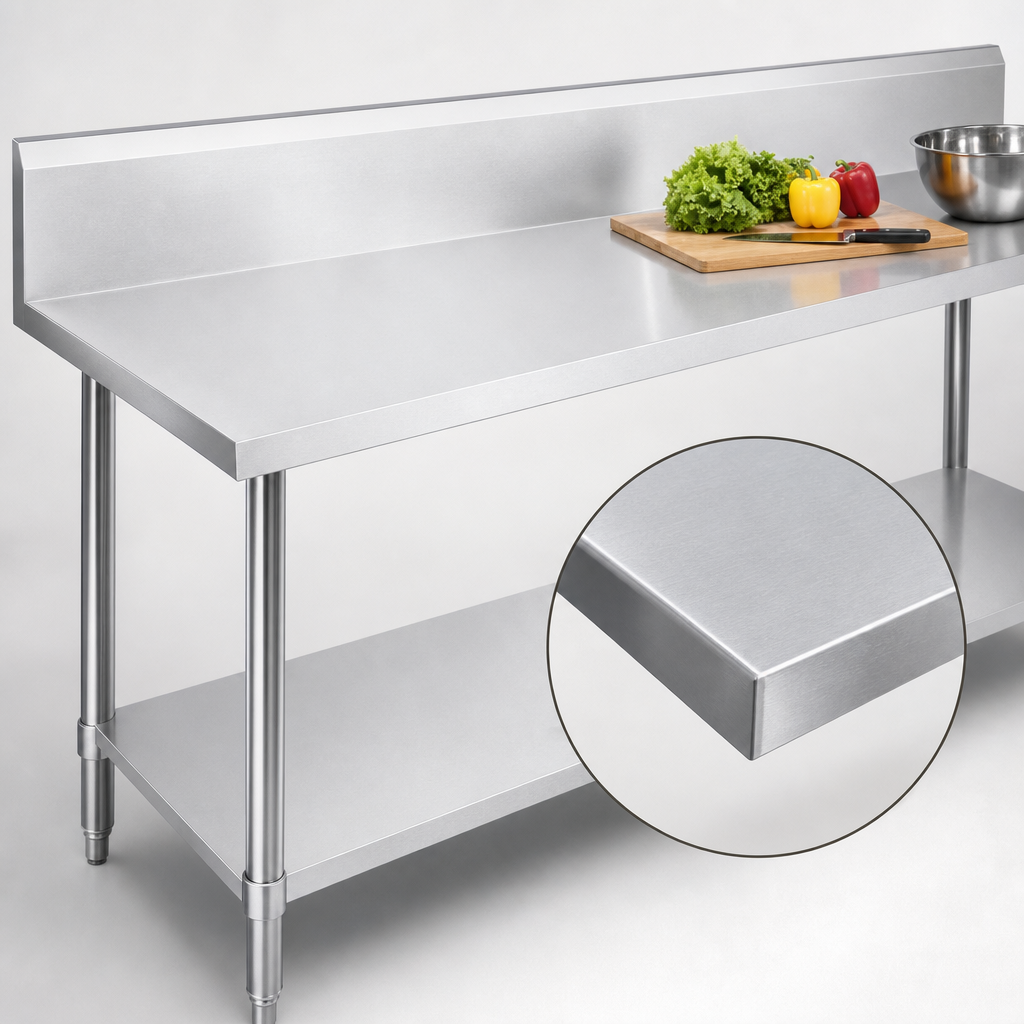 14-Gauge 300 Series Stainless Steel Top