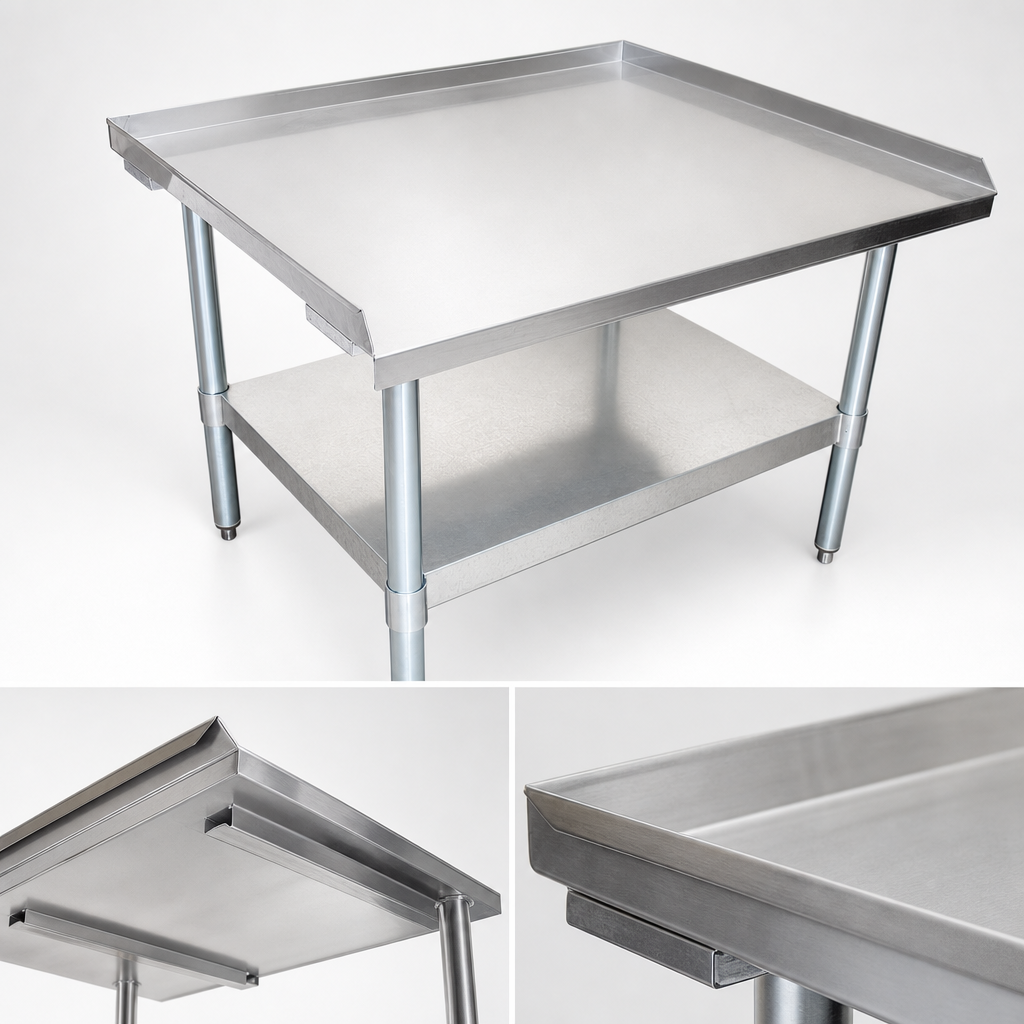 Reinforced Stainless Steel Top