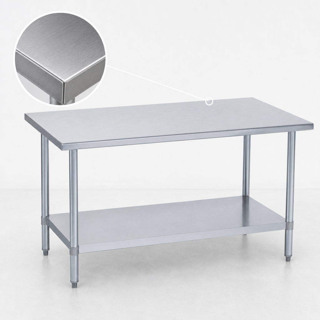 14-Gauge 300 Series Stainless Steel Top