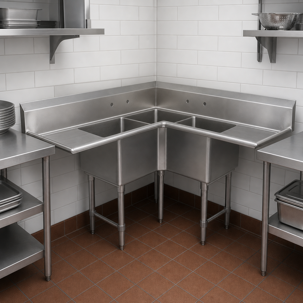 Corner Sink Configuration