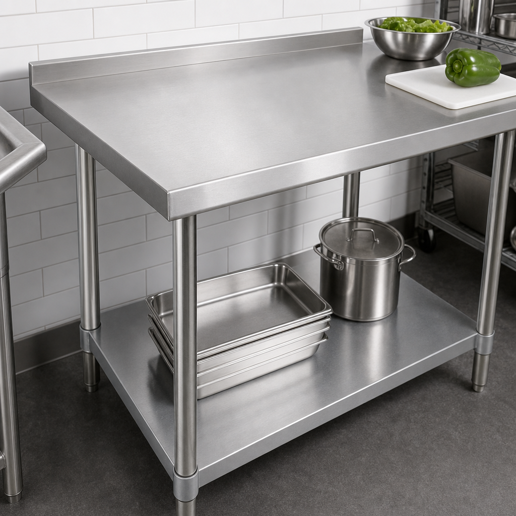 18-Gauge 430 Stainless Steel Top