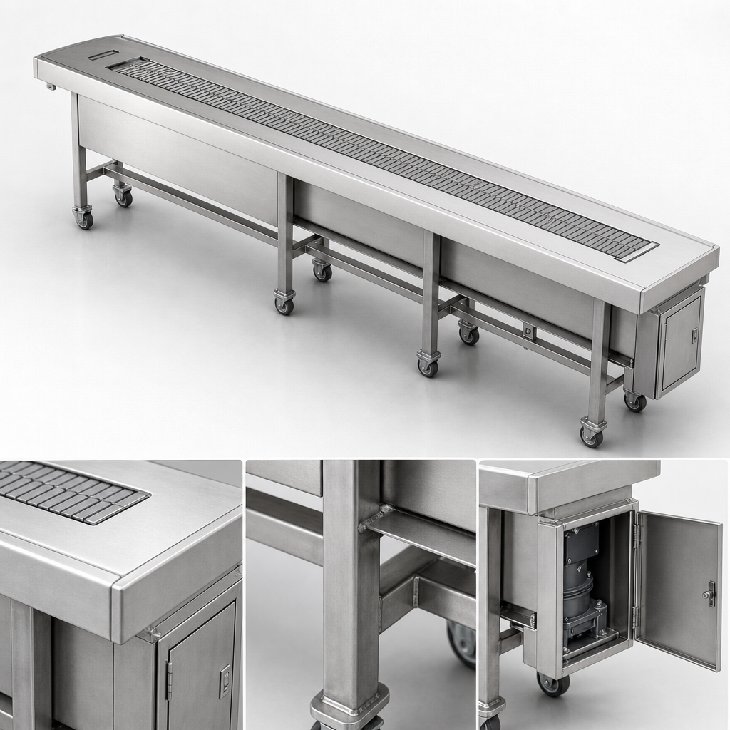 Heavy-Duty Stainless Steel Construction