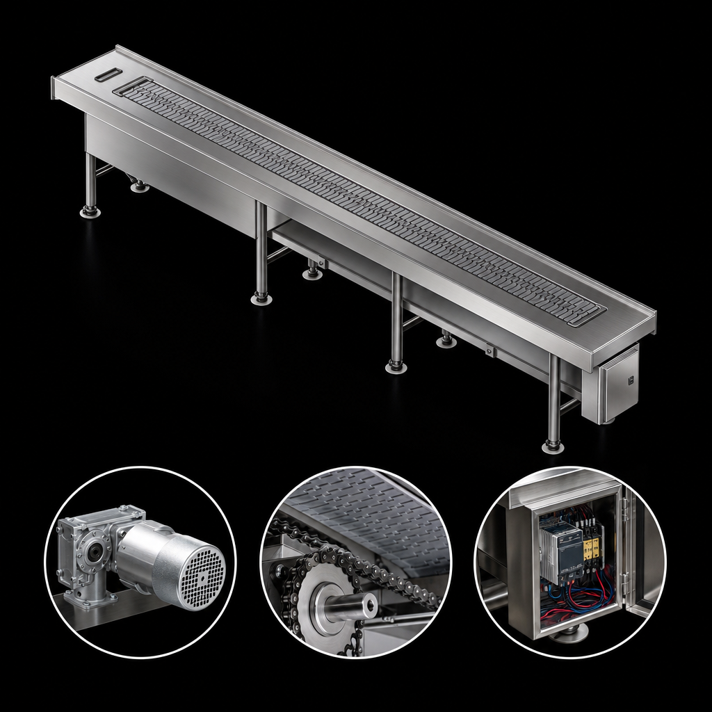 Variable Speed Motorized Belt