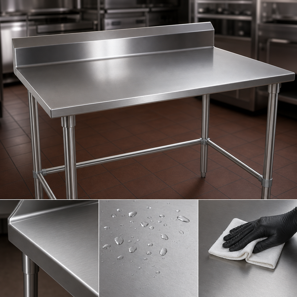 16-Gauge 300 Series Stainless Steel Top