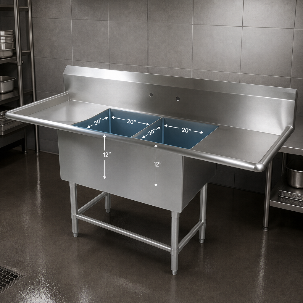 Dual 20-Inch Compartments