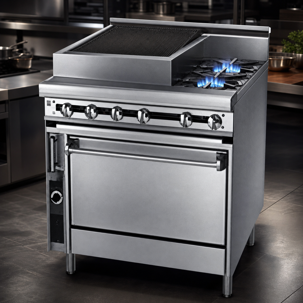 Powerful Open Burners