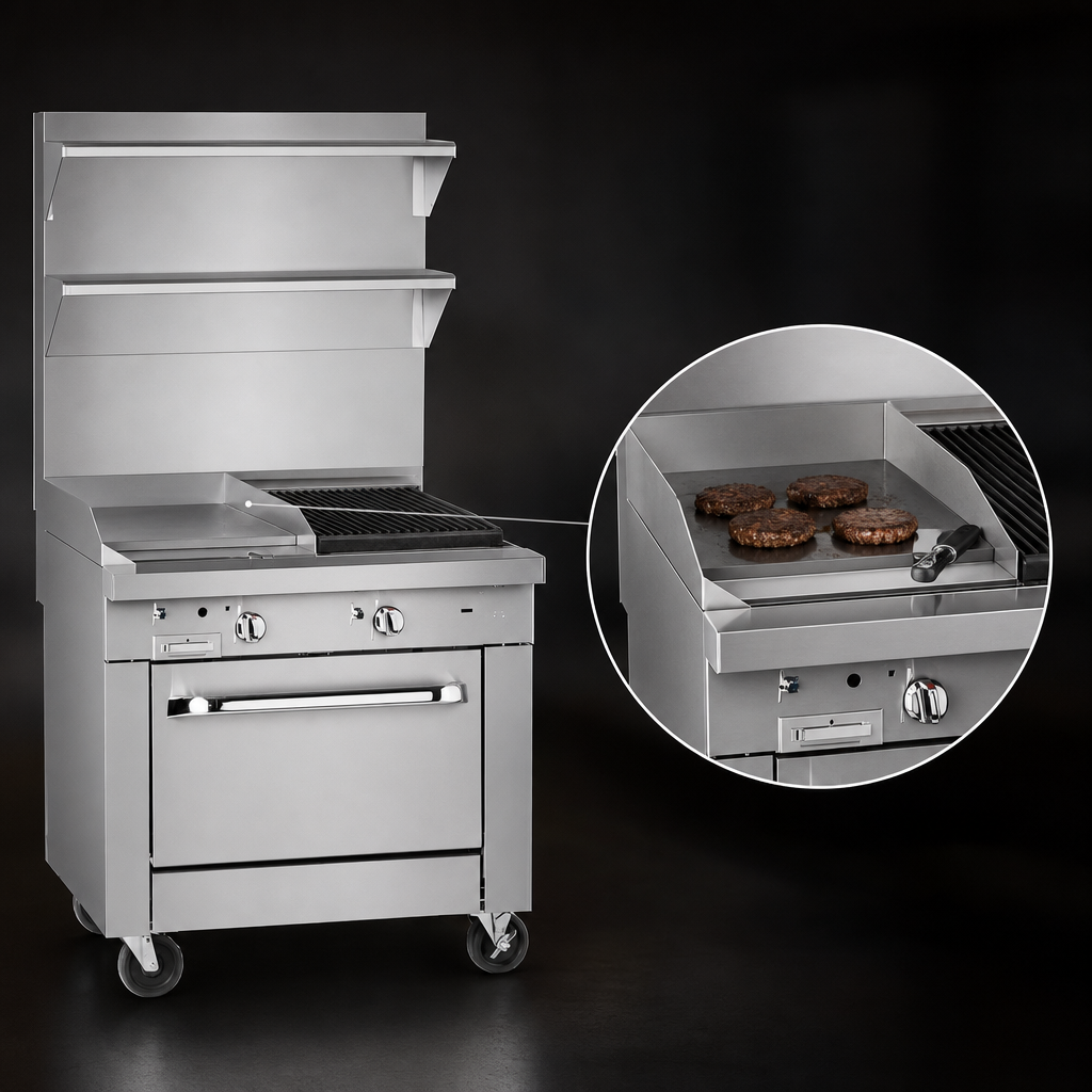 24-Inch Thermostatic Griddle