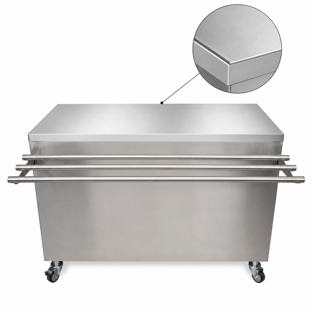 14 Gauge Stainless Steel Top