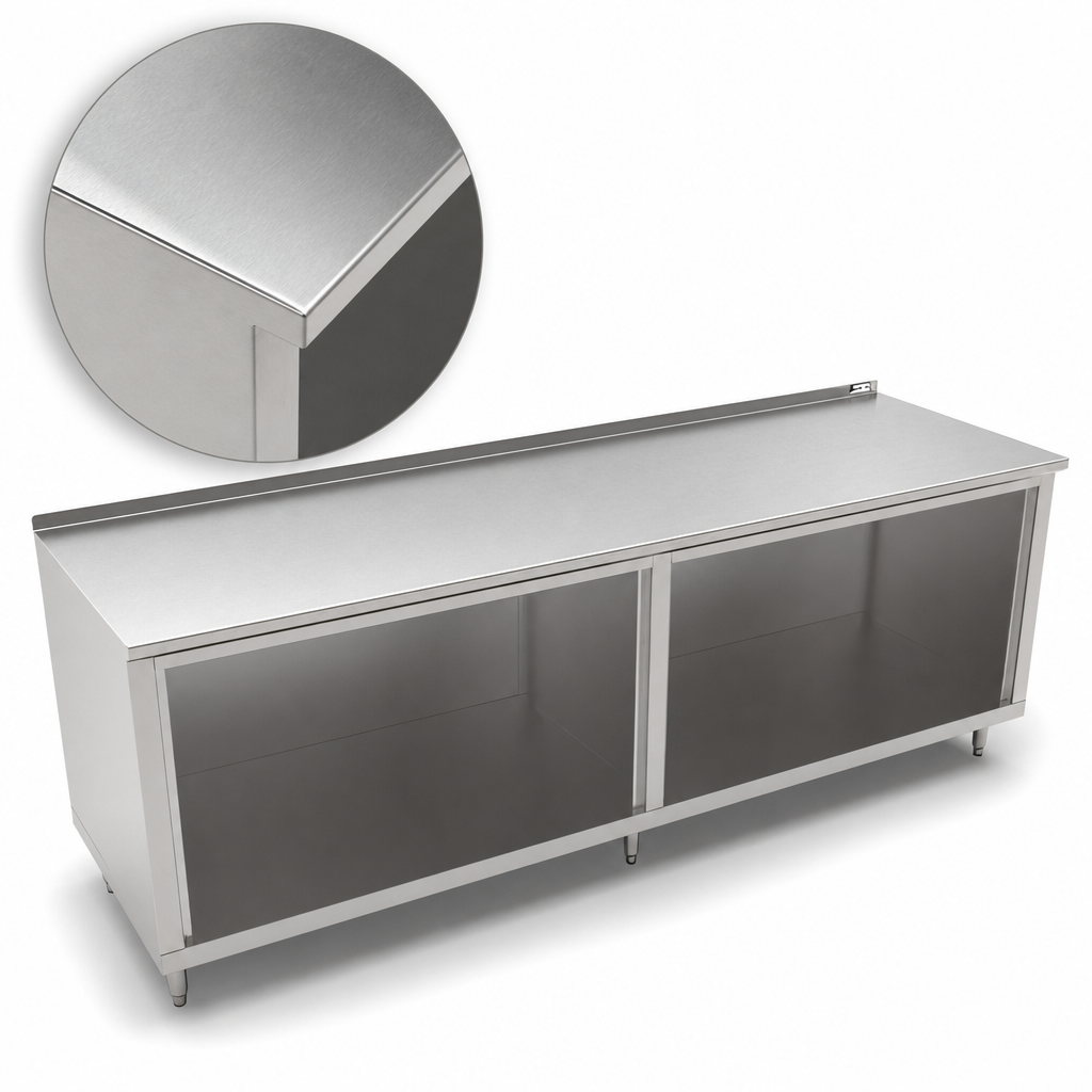 14-Gauge Type 300 Stainless Steel Top