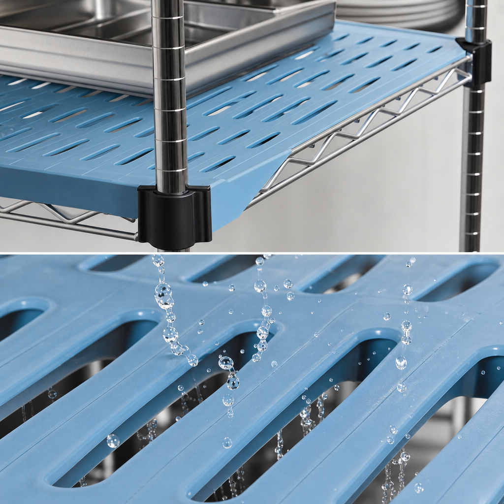 Louvered Shelf Mat Design