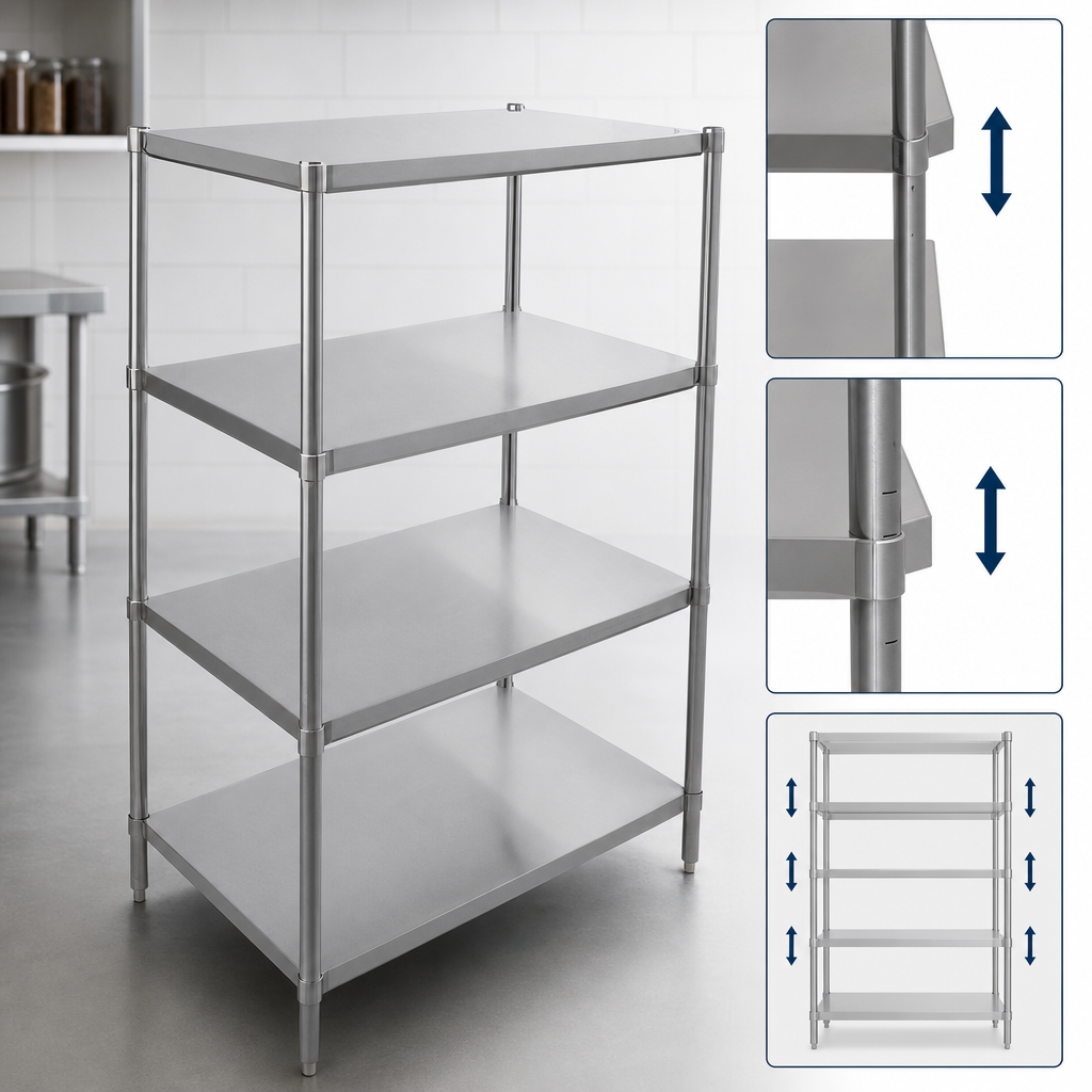 Four Adjustable Shelves
