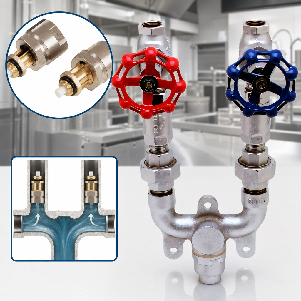 Check Valves Included