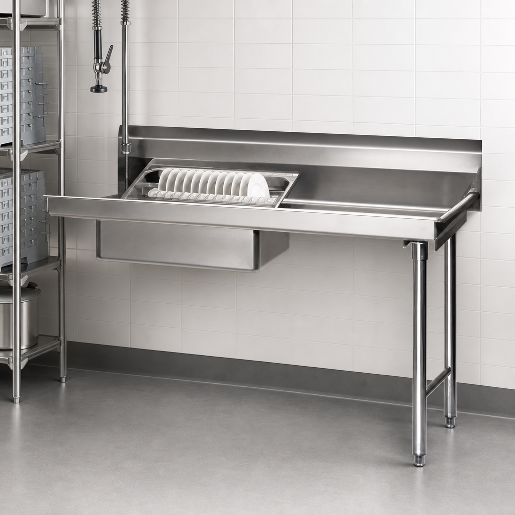 Straight Soiled Dishtable Design