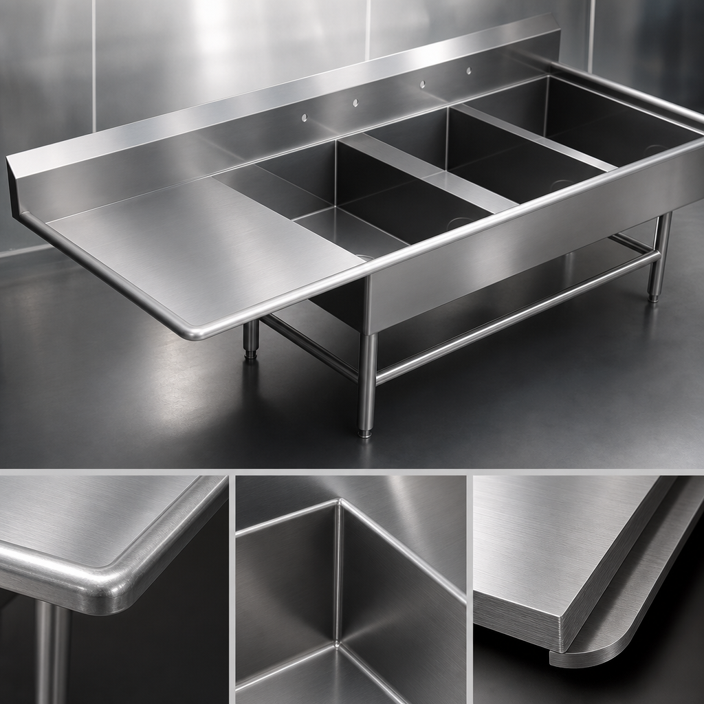 16-Gauge 300 Series Stainless Steel