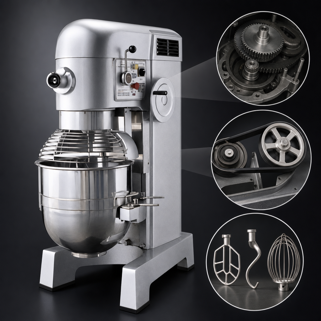 4-Speed Gear & Belt Drive