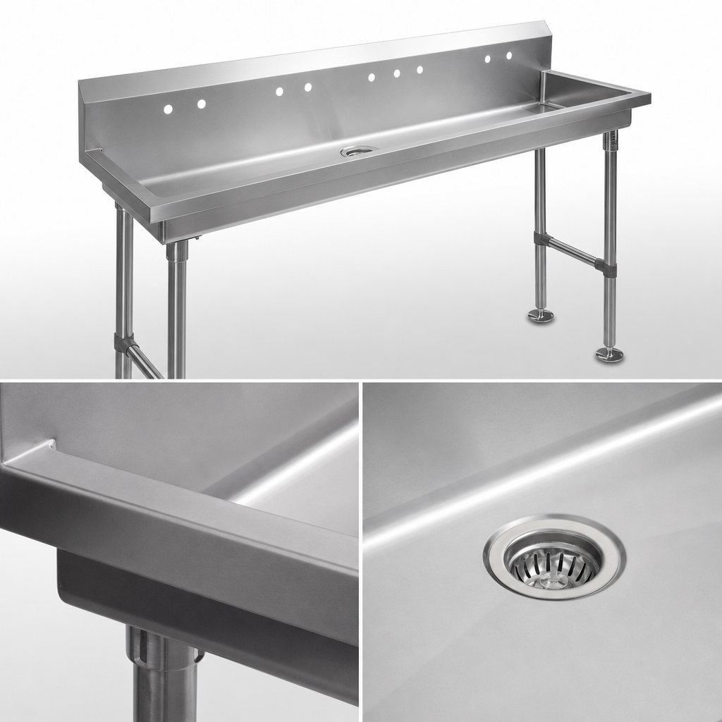 16-Gauge Type 300 Stainless Steel