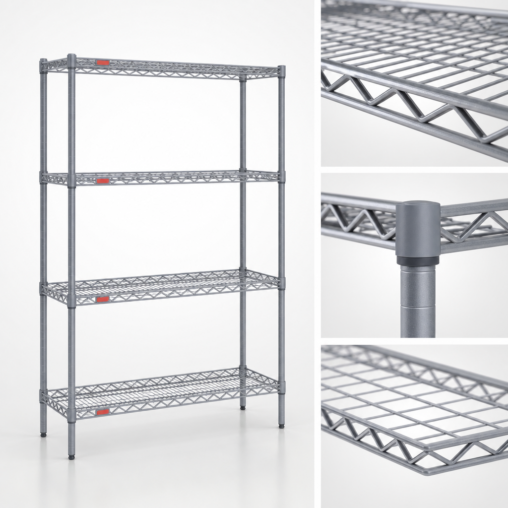 QuadTruss® Wire Shelves