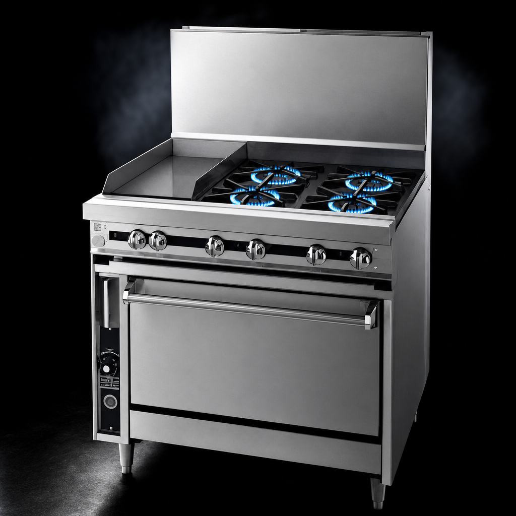 High-Performance Open Burners