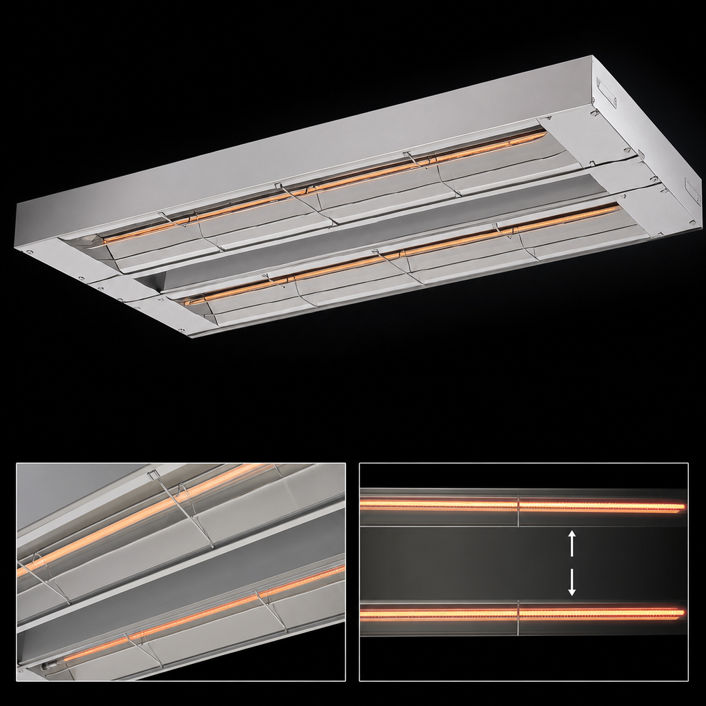 Double Heater Rod Housing