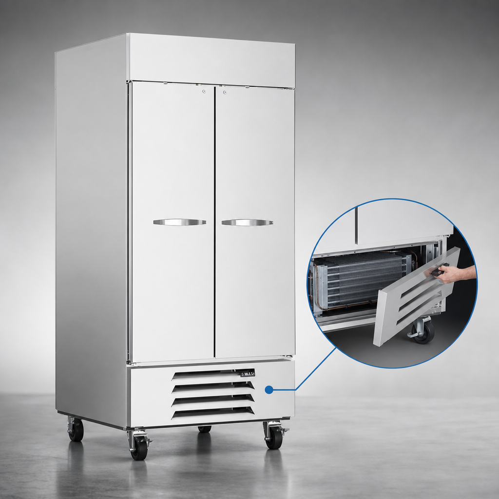 Bottom-Mounted Self-Contained Refrigeration
