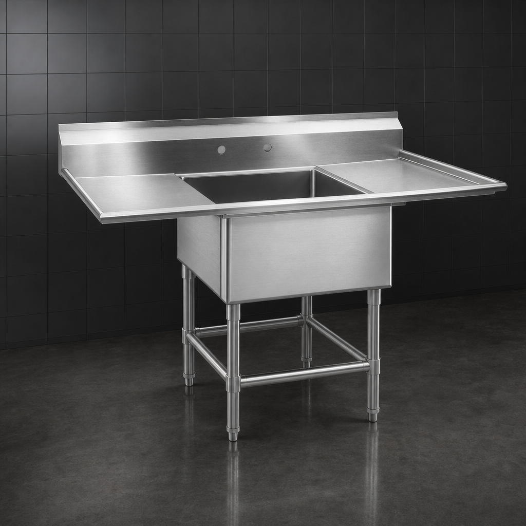 14-Gauge 304 Stainless Steel Top