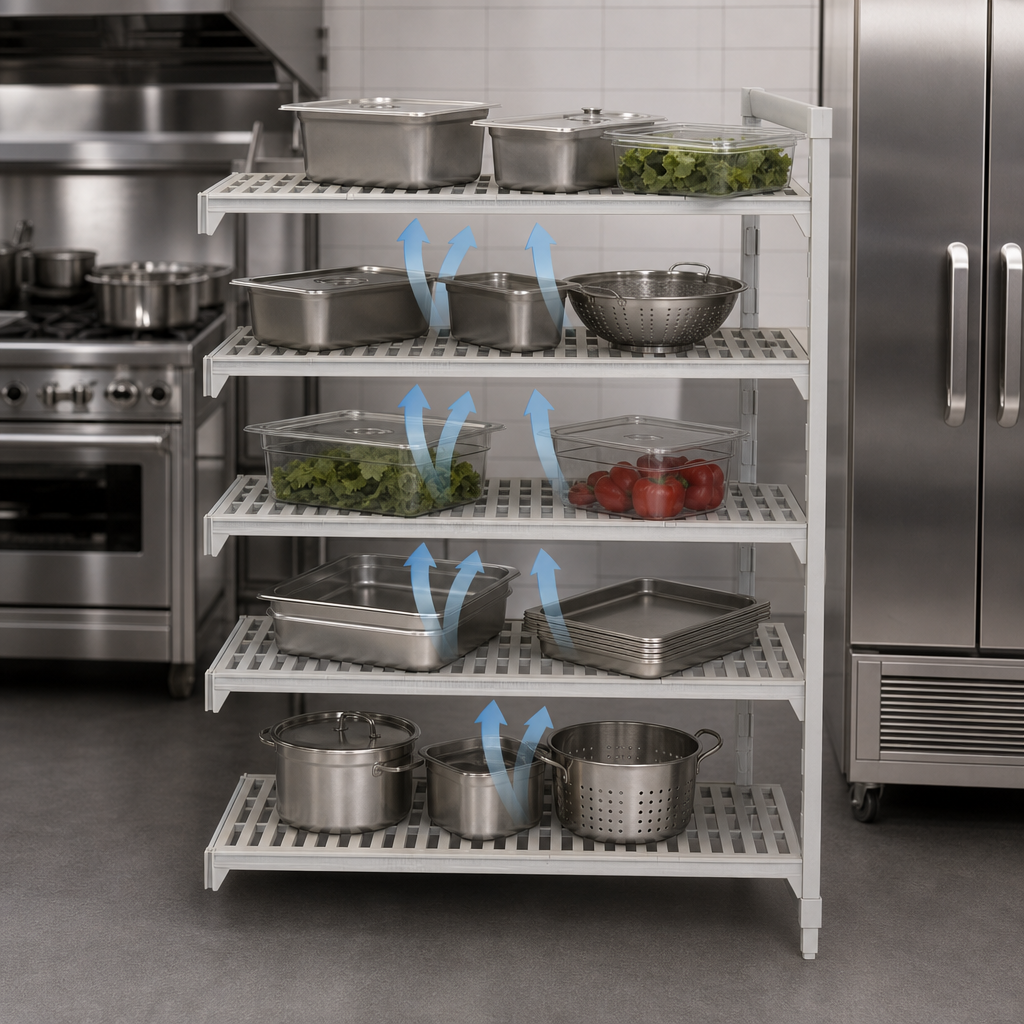 5-Tier Vented Layout
