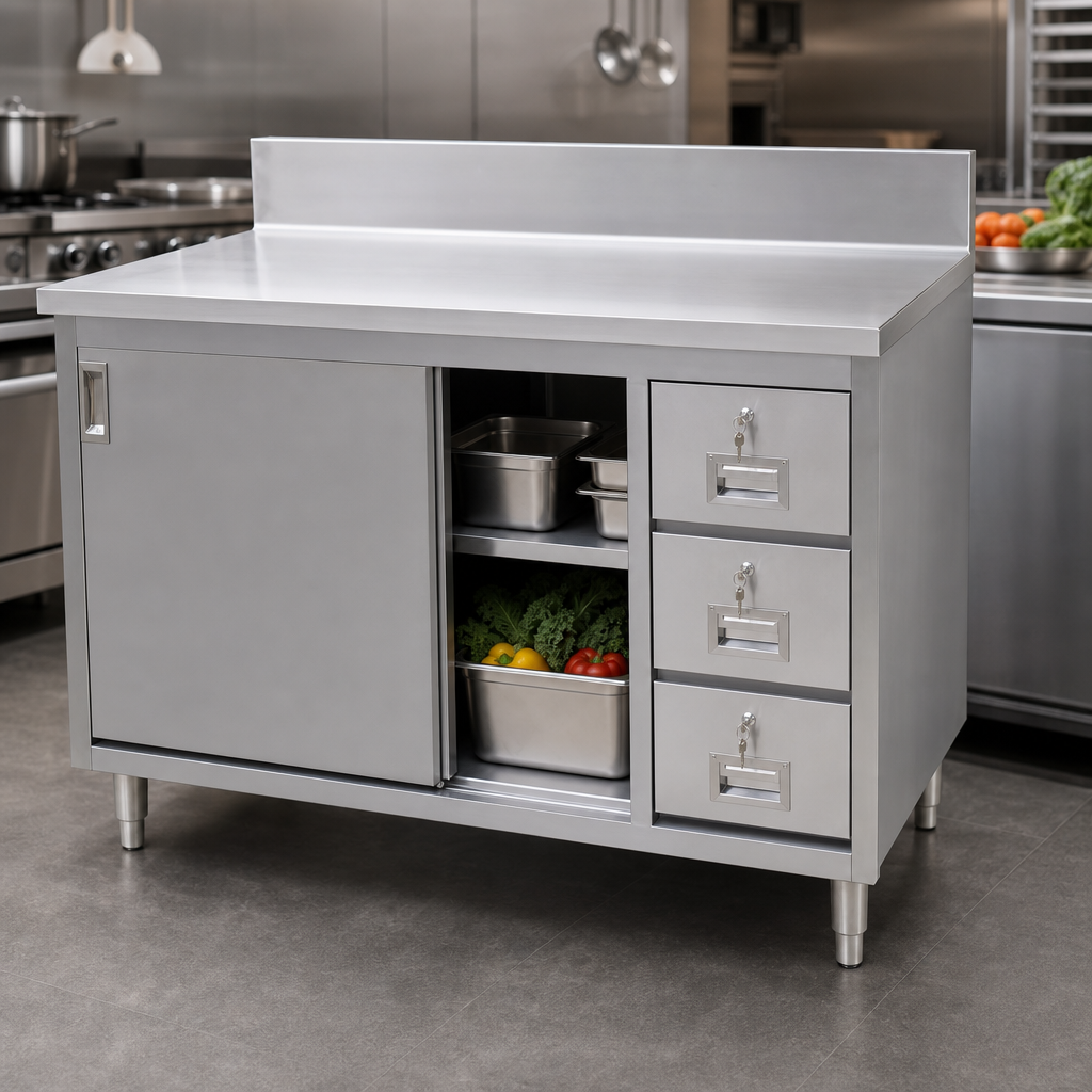 Sliding Door Cabinet Base