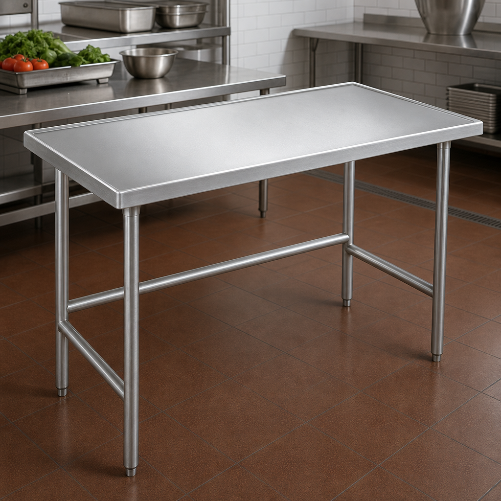 14-Gauge 304 Stainless Steel Top