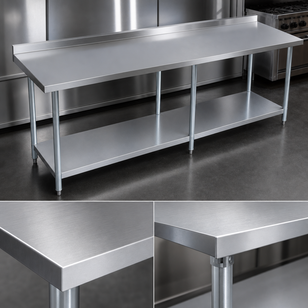 18-Gauge T-430 Stainless Steel Top