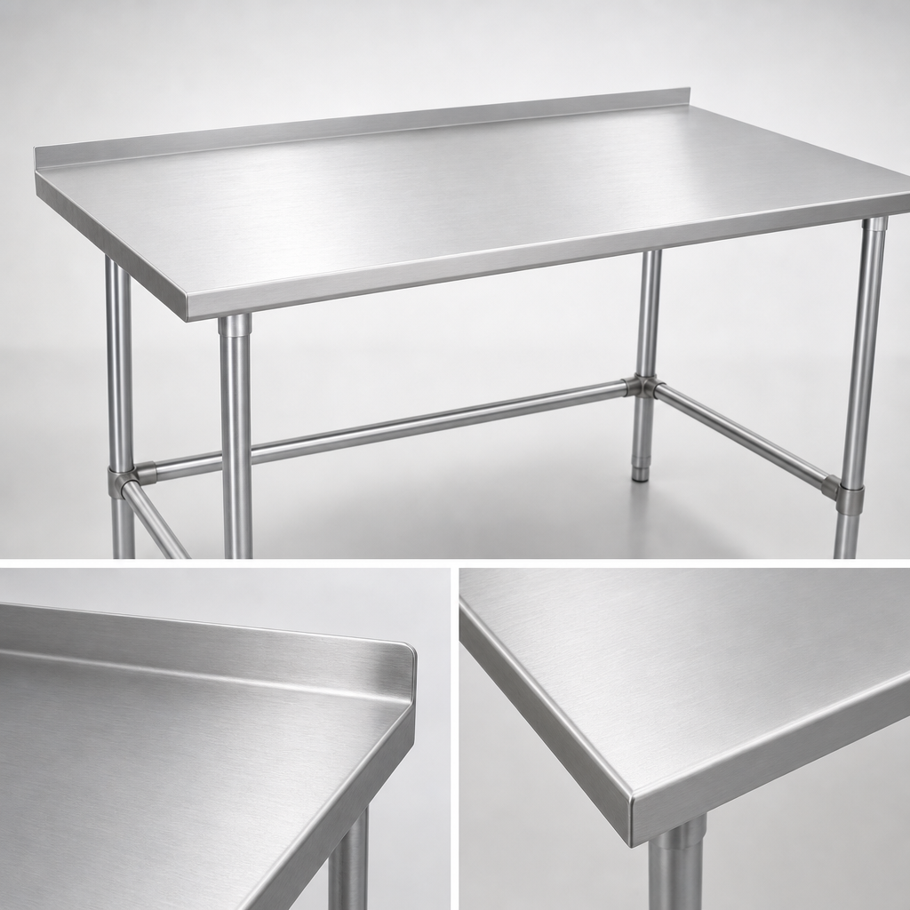 16-Gauge Type 300 Stainless Steel Top