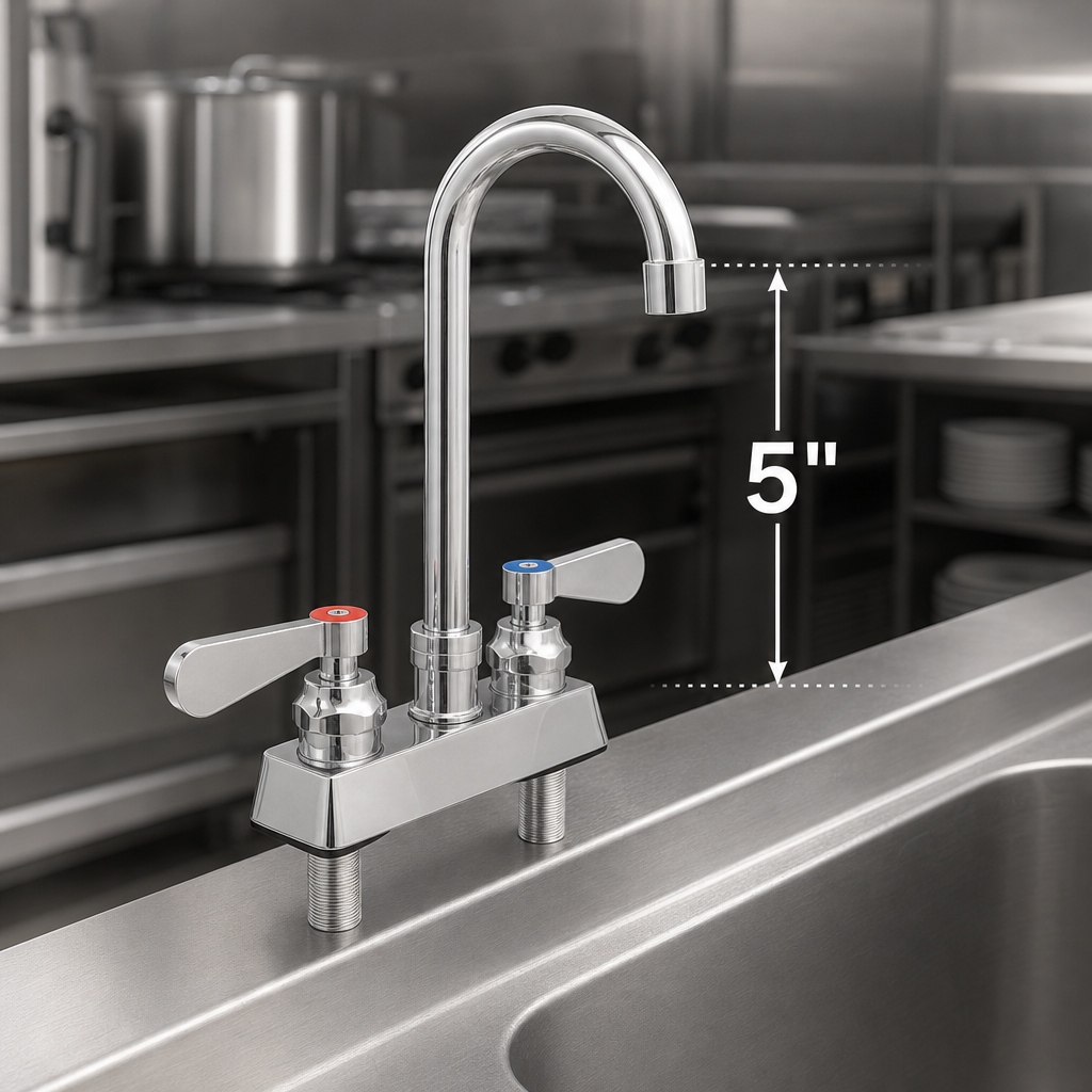 5-Inch Gooseneck Spout