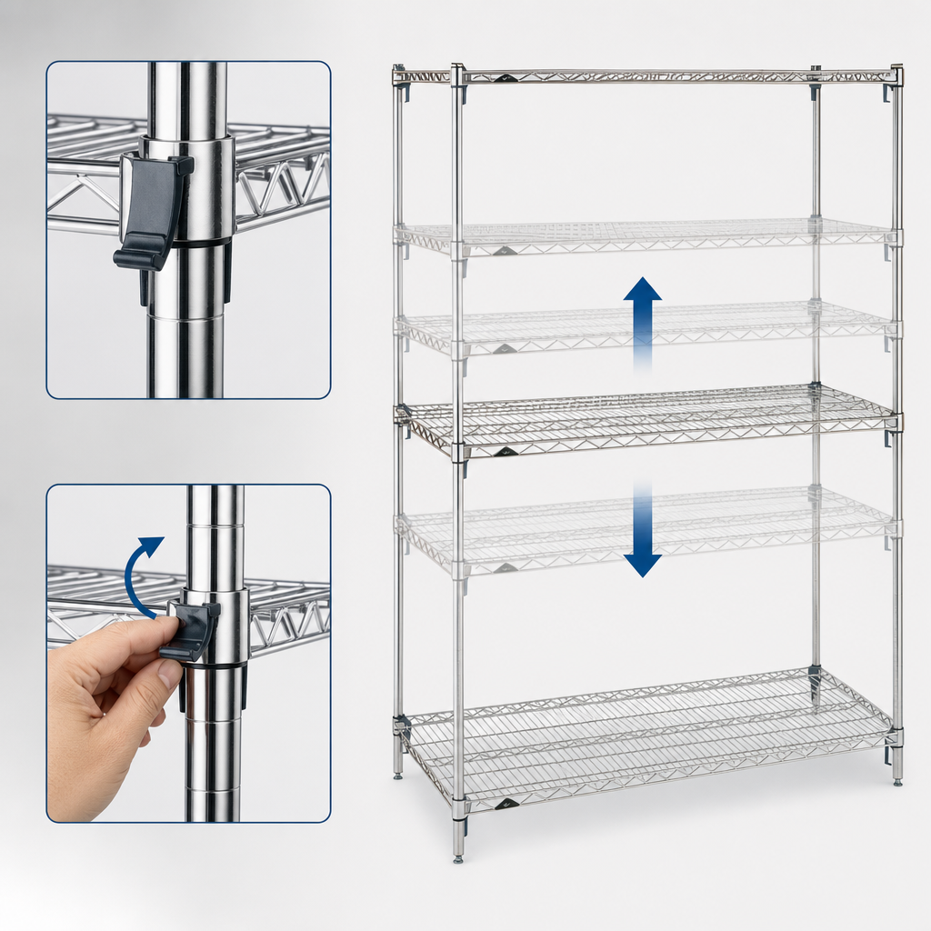 Adjustable Shelf Positioning