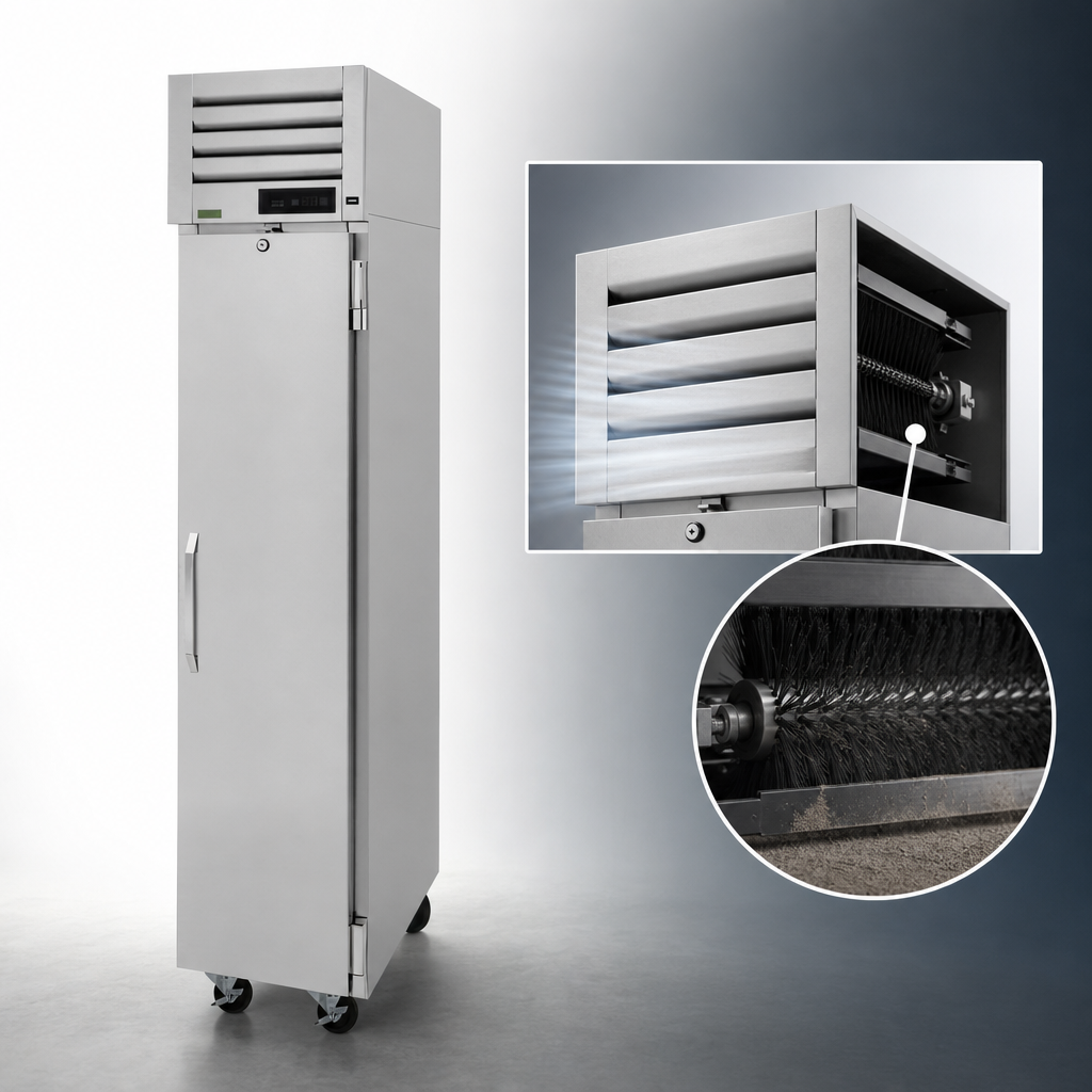 Self-Cleaning Condenser