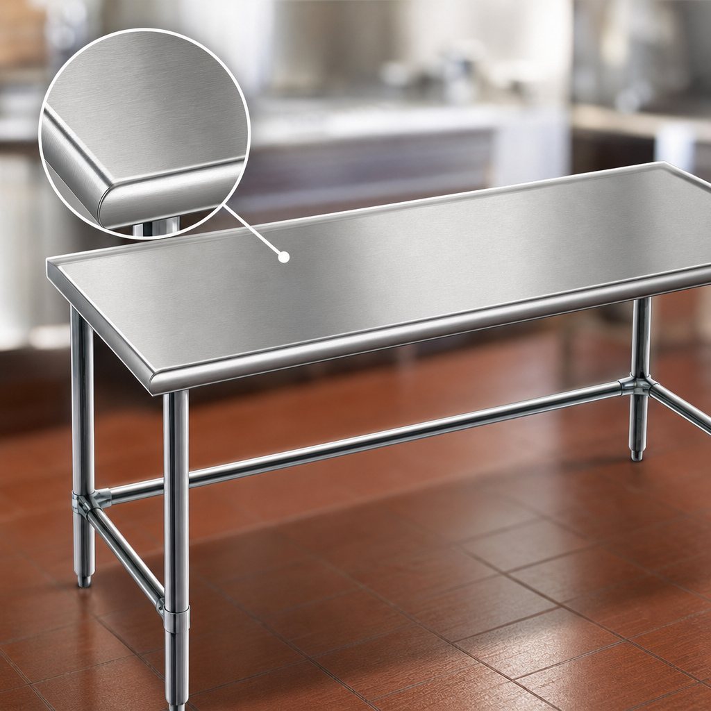 14-Gauge 300 Series Stainless Steel Top
