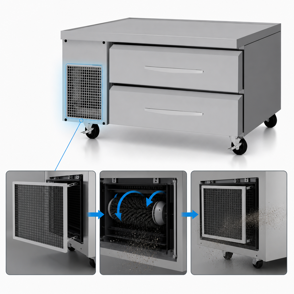 Self-Cleaning Condenser