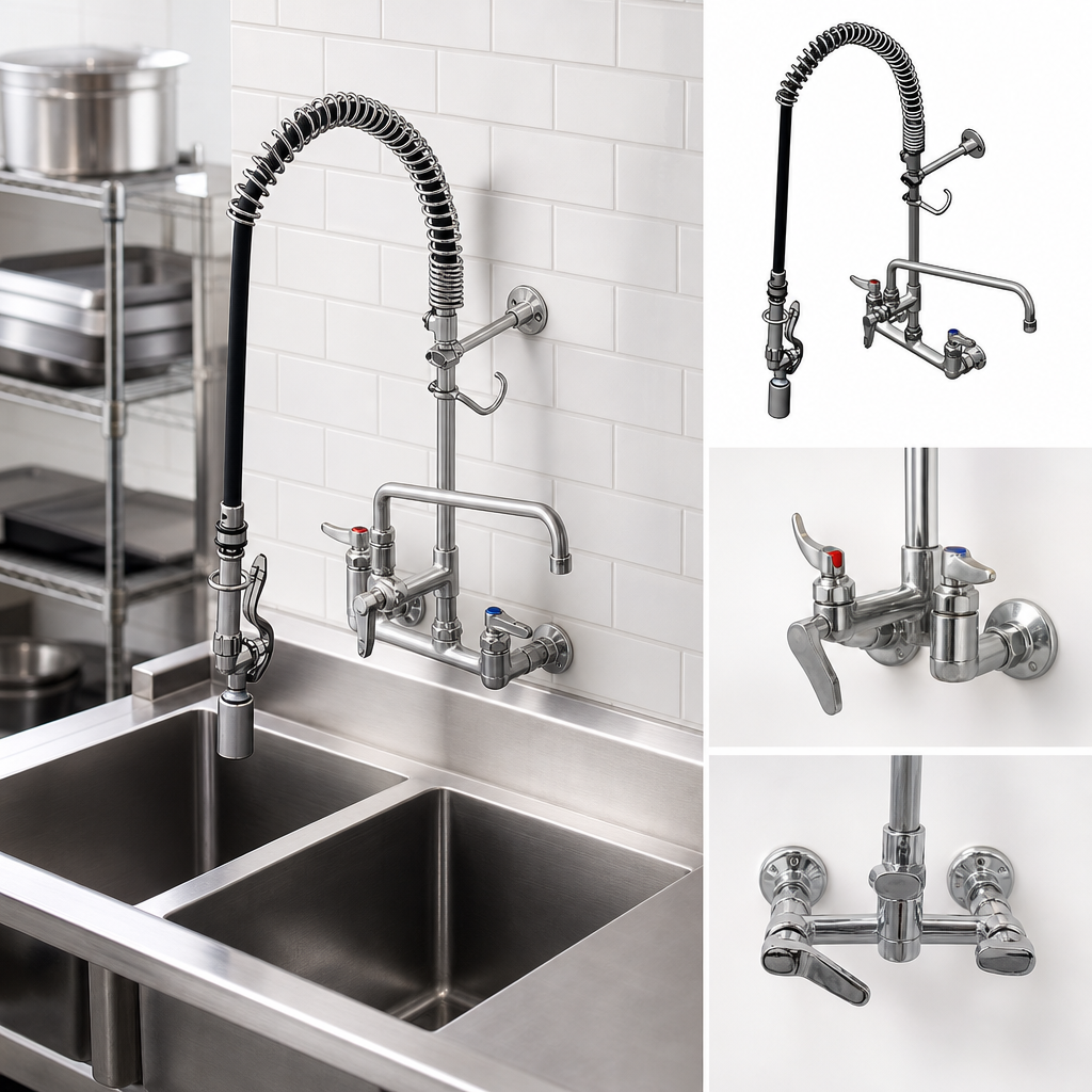 EasyInstall Wall Mount Mixing Faucet