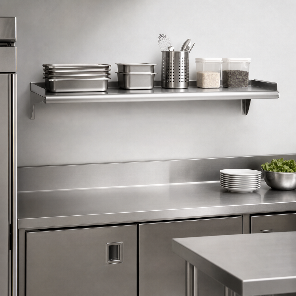 Wall-Mounted Shelf Design