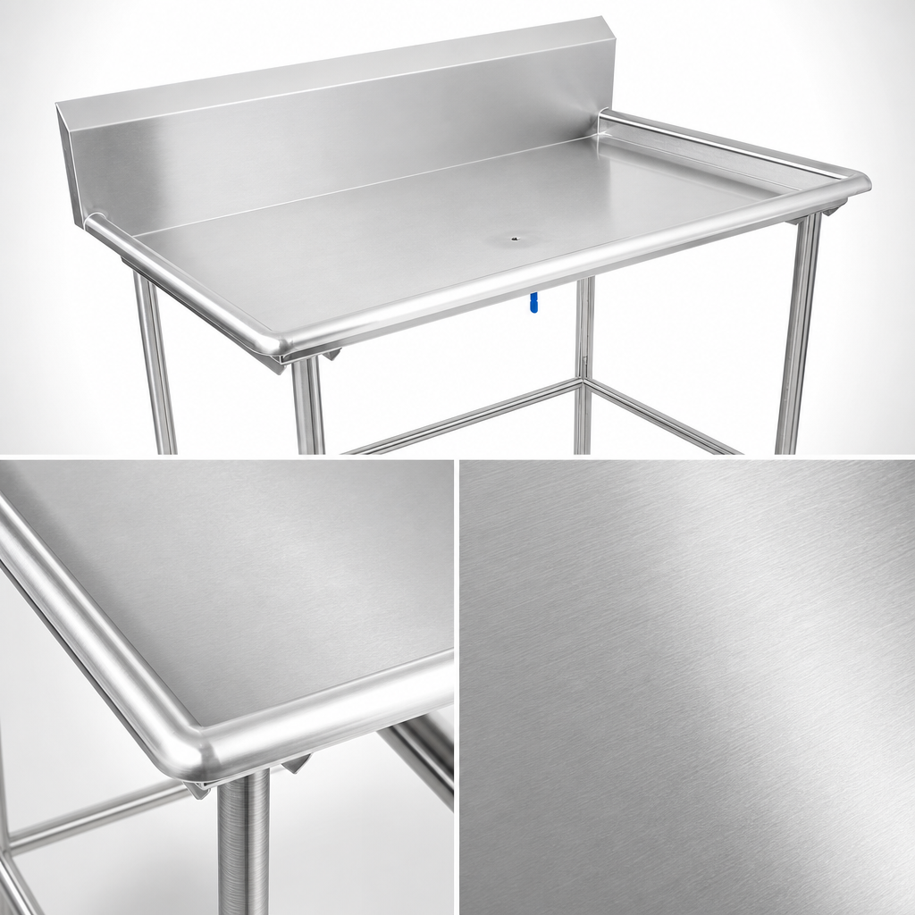 16-Gauge Type 300 Stainless Steel Top