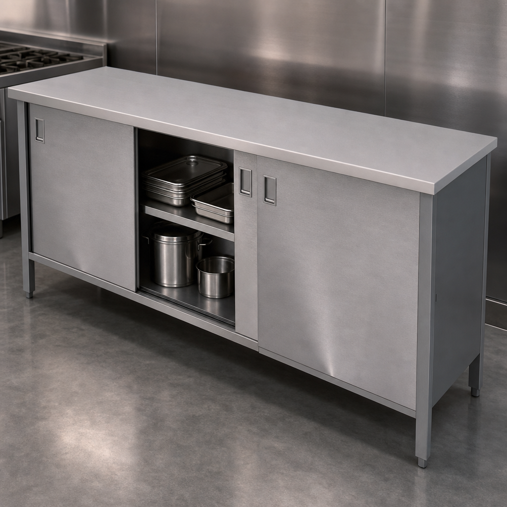 Sliding Door Cabinet Base