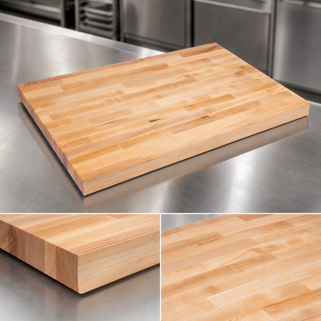 Edge Grain Flat Top