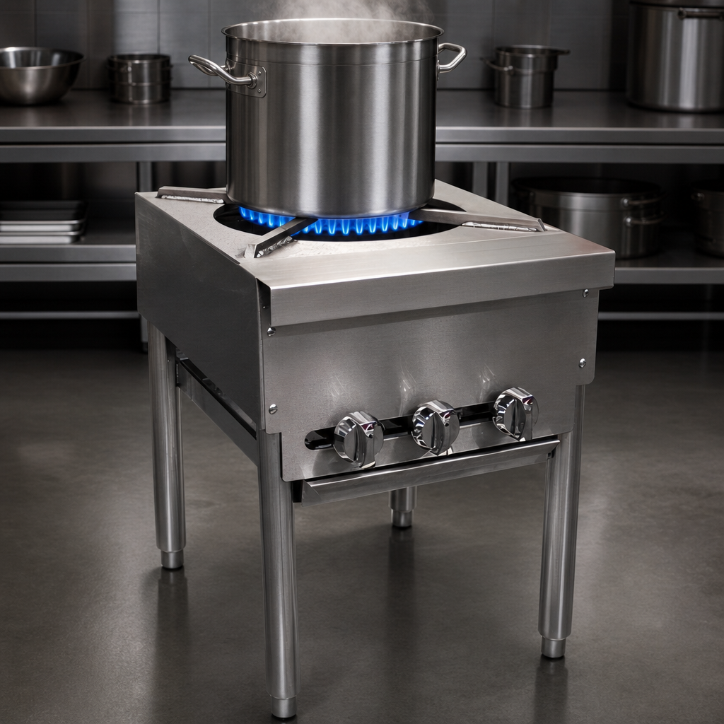 3-Ring Cast Iron Burner