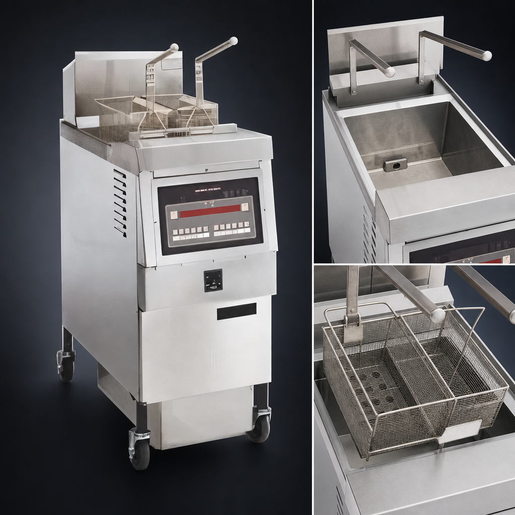 Single-Well Open Fryer Design