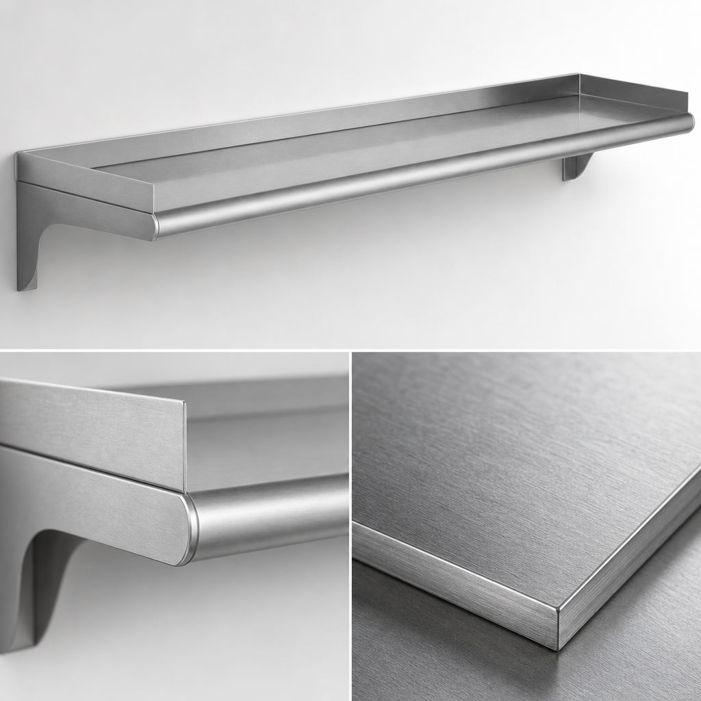 16 Gauge 304 Stainless Steel Construction