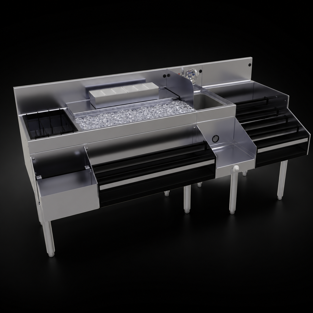 36-Inch Combo Ice Bin