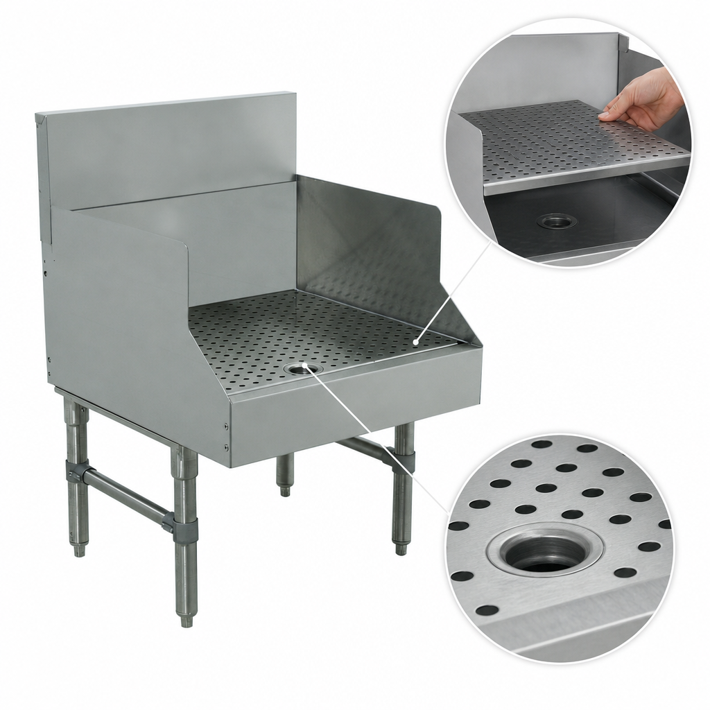 Removable Perforated Drain Pan