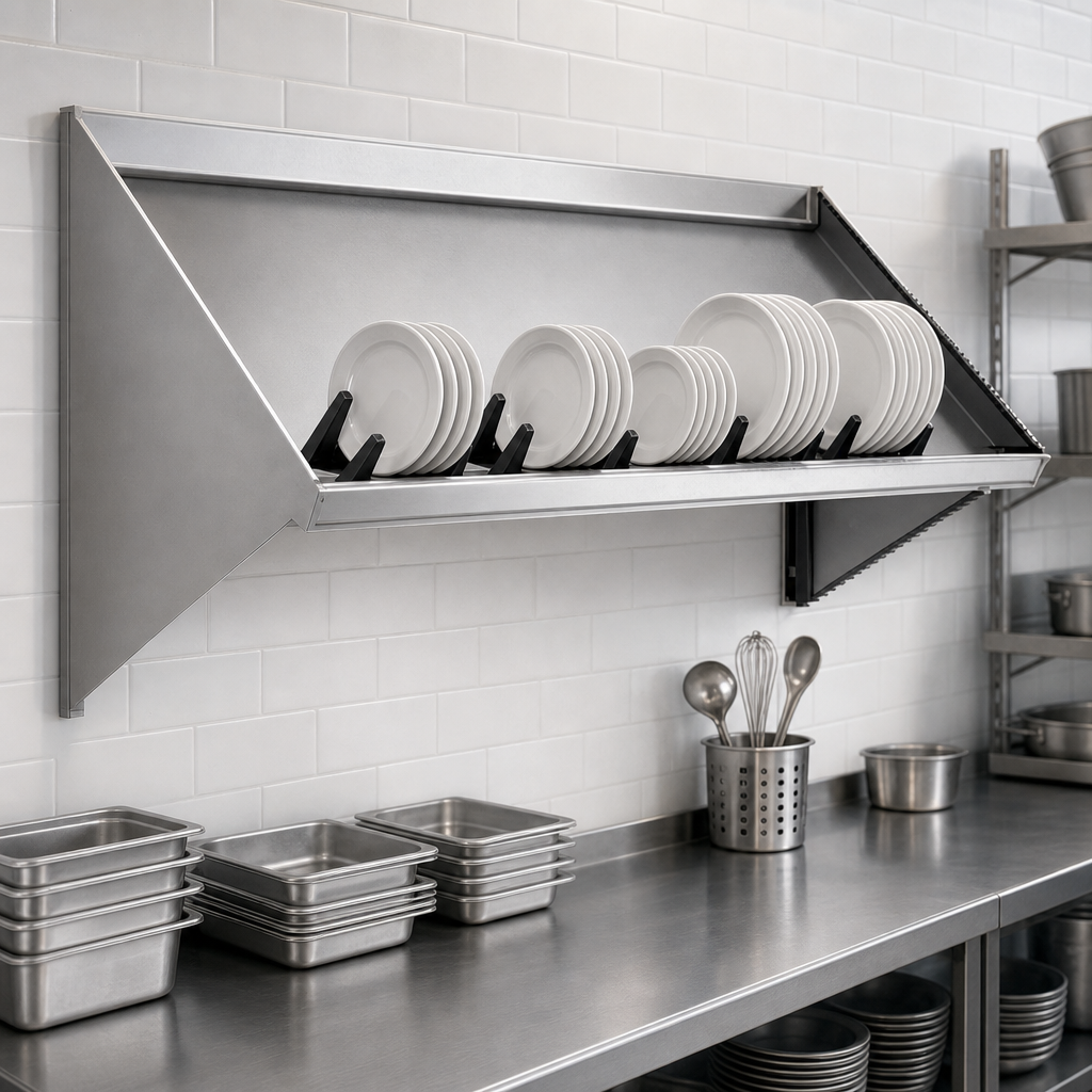 Wall-Mounted Slanted Design