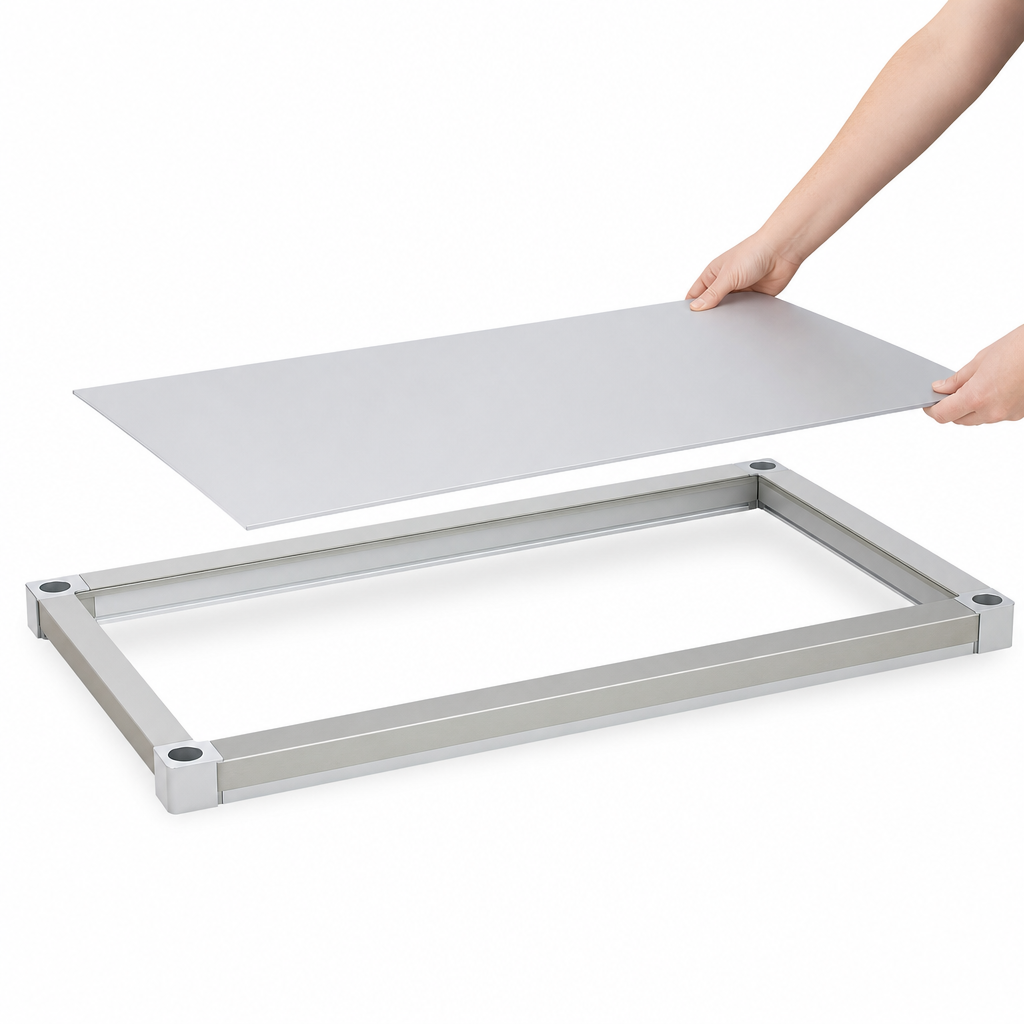 Removable Aluminum Top Sheet