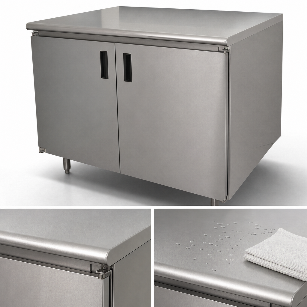 14-Gauge Stainless Steel Top