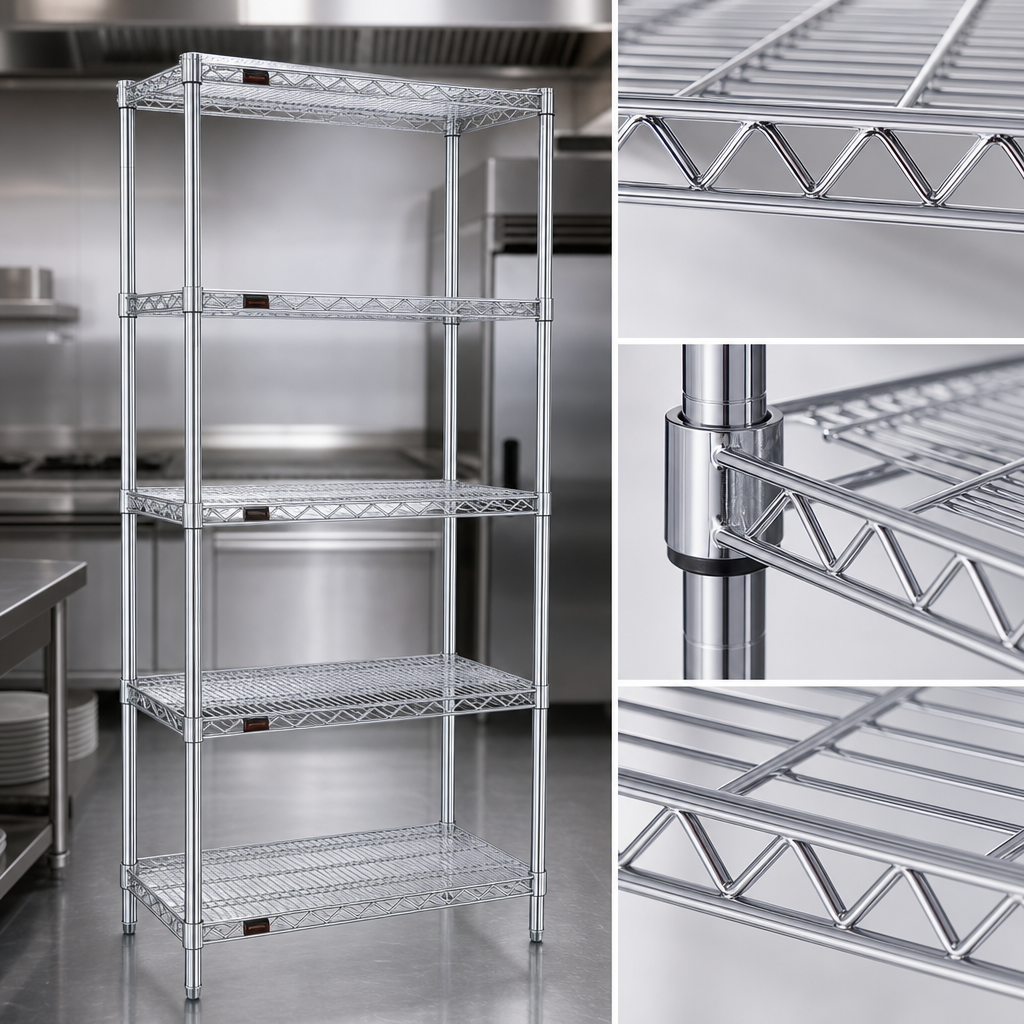 Patented QuadTruss® Shelves