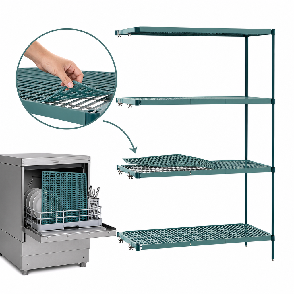 Lift-Off Polymer Shelf Mats